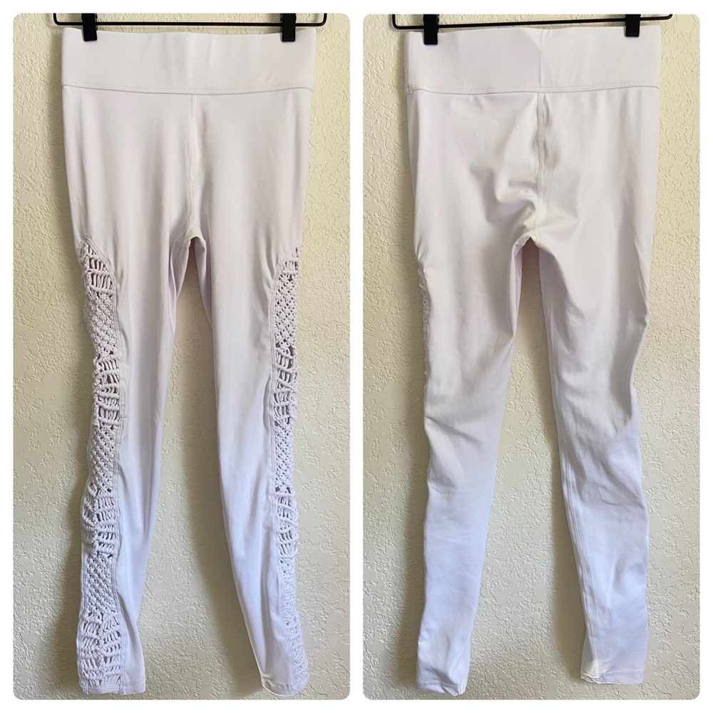Carbon38 Sayang Tanjung Macrame White Leggings - Picture 4 of 10